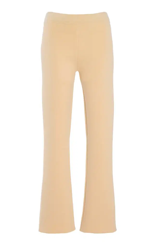 Gaia Merino Wool Flared Pants