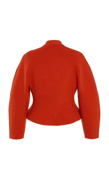 Ashlyn Henry Merino Wool Peplum Cardigan | Thumbnail 5