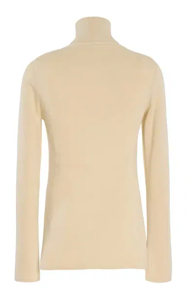 Ashlyn Kiana Silk-Cotton Turtleneck Sweater | Thumbnail 5