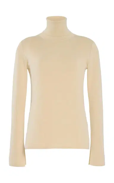 Ashlyn Kiana Silk-Cotton Turtleneck Sweater | Thumbnail 1