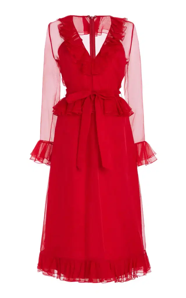 Valentino Garavani Silk-Organza Dress