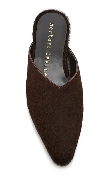 Herbert Levine Home Body Pony Hair Mules | Thumbnail 4