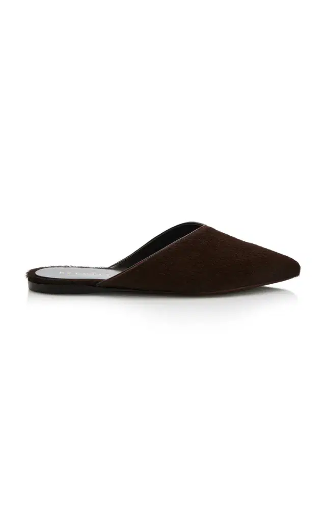 Home Body Pony Hair Mules