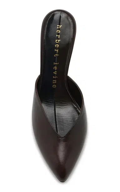 Herbert Levine Sitting Pretty Leather Mules | Thumbnail 3 Herbert Levine Sitting Pretty Leather Mules | Thumbnail 3