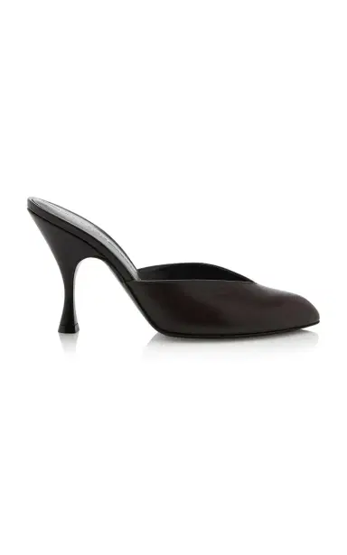 Herbert Levine Sitting Pretty Leather Mules | Thumbnail 1 Herbert Levine Sitting Pretty Leather Mules | Thumbnail 1