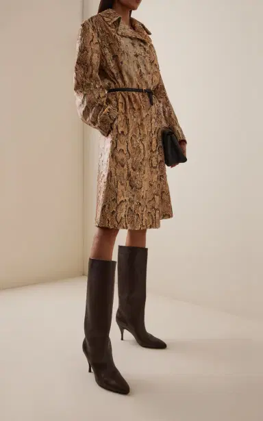 Herbert Levine Leather Knee Boots | Thumbnail 2 Herbert Levine Leather Knee Boots | Thumbnail 2