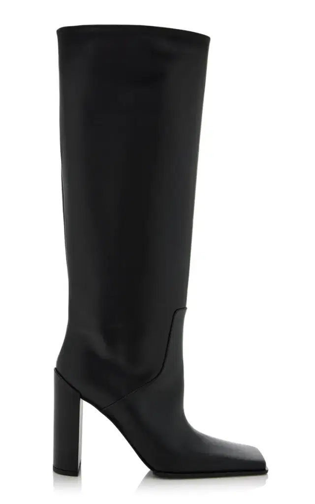 ALAÏA Leather Knee Boots