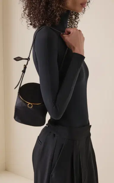 Alaïa Suede Bucket Bag | Thumbnail 2