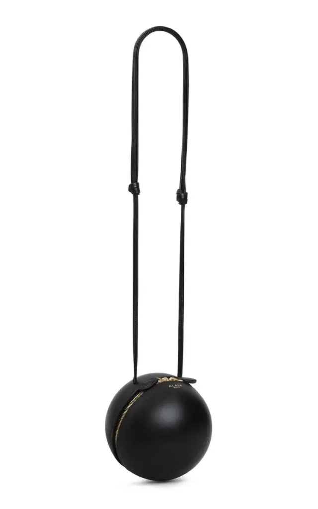 ALAÏA Sphere Leather Shoulder Bag
