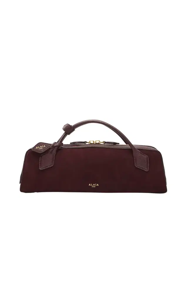 ALAÏA Le Teckel Leather Clutch