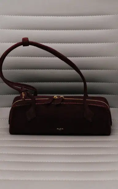 Alaïa Le Teckel Medium Suede Bag | Thumbnail 2 Alaïa Le Teckel Medium Suede Bag | Thumbnail 2