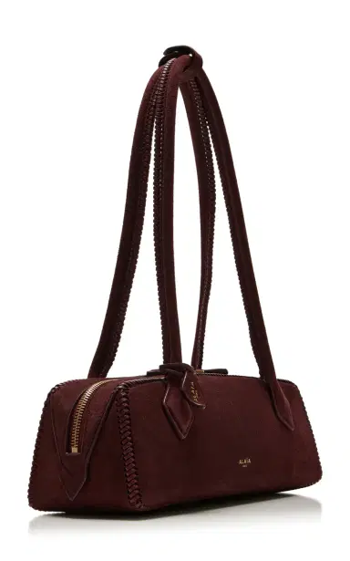 Alaïa Le Teckel Medium Suede Bag | Thumbnail 3 Alaïa Le Teckel Medium Suede Bag | Thumbnail 3