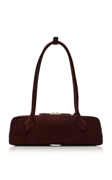 Alaïa Le Teckel Medium Suede Bag | Thumbnail 4 Alaïa Le Teckel Medium Suede Bag | Thumbnail 4