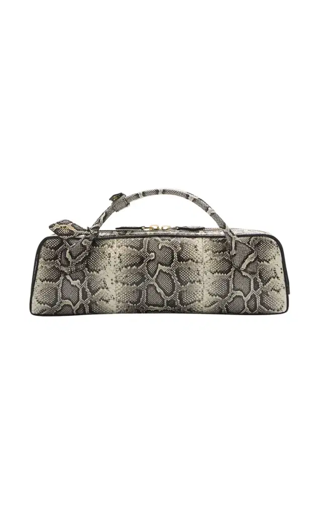 ALAÏA Le Teckel Leather Clutch