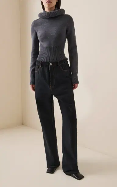 Alaïa Hooded Virgin Wool Sweater | Thumbnail 3