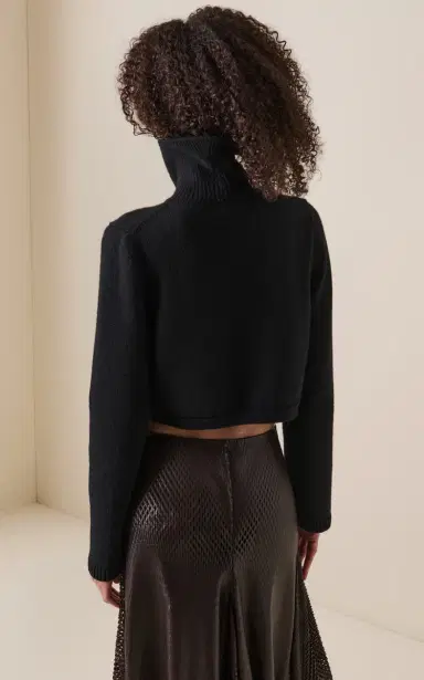 Alaïa Cut-Out Cashmere-Blend Jumper | Thumbnail 4