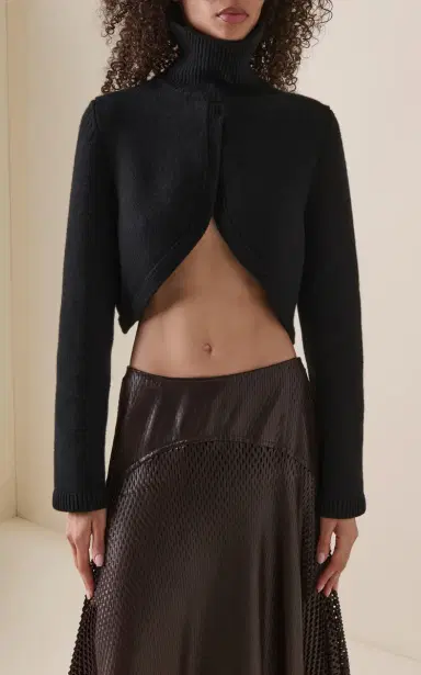 Alaïa Cut-Out Cashmere-Blend Jumper | Thumbnail 5