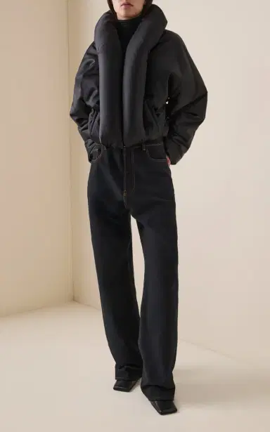 Alaïa Padded Bomber Jacket | Thumbnail 2
