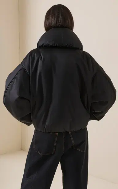 Alaïa Padded Bomber Jacket | Thumbnail 4