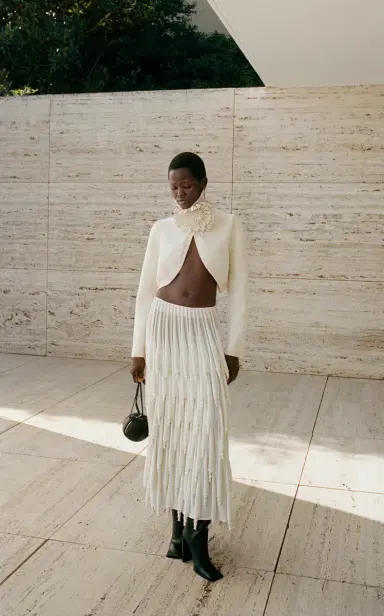 Alaïa Cut-Out Cashmere-Blend Jumper | Thumbnail 2