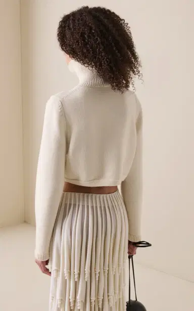 Alaïa Cut-Out Cashmere-Blend Jumper | Thumbnail 5
