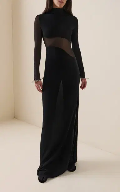Alaïa Cutout Bodycon Maxi Dress | Thumbnail 2 Alaïa Cutout Bodycon Maxi Dress | Thumbnail 2