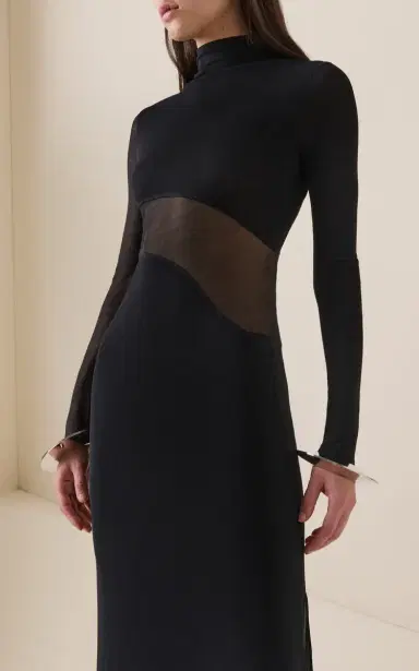 Alaïa Cutout Bodycon Maxi Dress | Thumbnail 3 Alaïa Cutout Bodycon Maxi Dress | Thumbnail 3