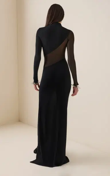 Alaïa Cutout Bodycon Maxi Dress | Thumbnail 4 Alaïa Cutout Bodycon Maxi Dress | Thumbnail 4