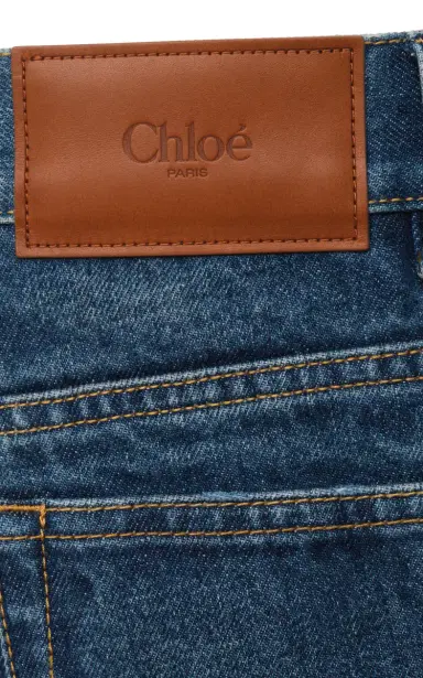 Chloé Rigid High-Rise Straight-Leg Jeans | Thumbnail 5