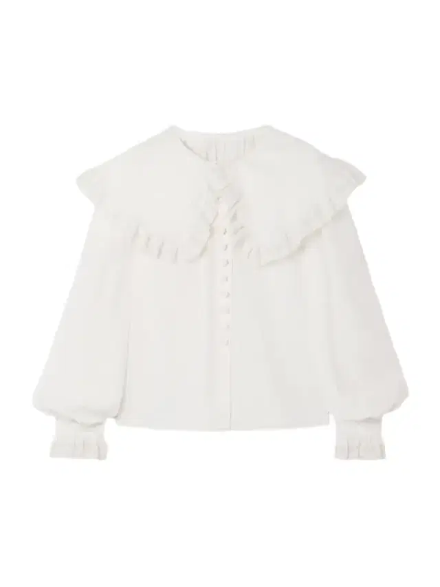 Lace-trimmed Organic Silk Blouse