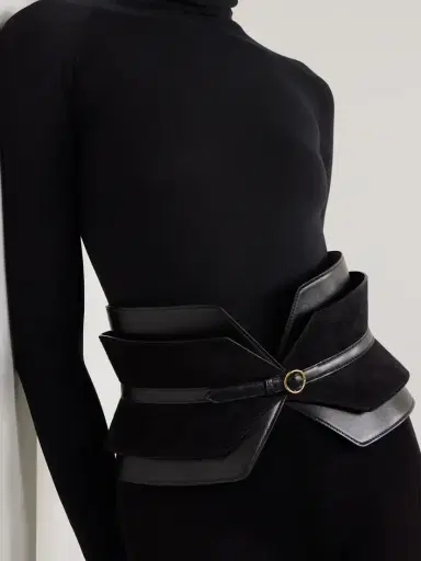 Alaïa Leather And Suede Waist Belt | Thumbnail 2