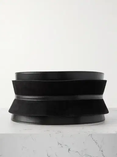 Alaïa Leather And Suede Waist Belt | Thumbnail 3