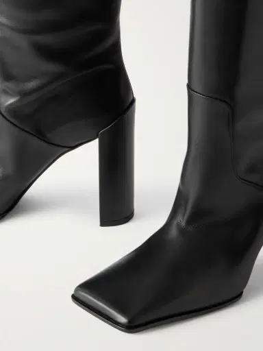 Alaïa 90 Leather Over-the-knee Boots | Thumbnail 4 Alaïa 90 Leather Over-the-knee Boots | Thumbnail 4