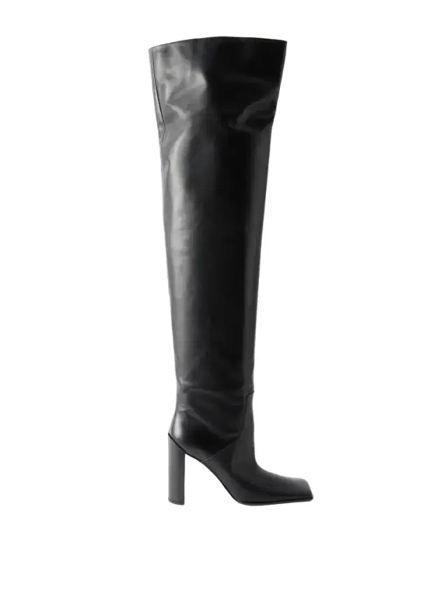 90 Leather Over-the-knee Boots