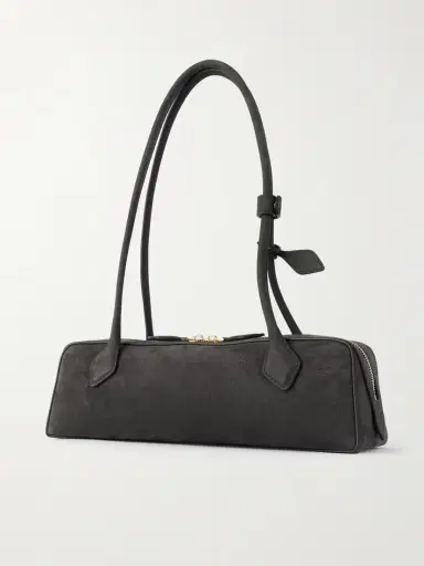 Alaïa Le Teckel Medium Nubuck Shoulder Bag | Thumbnail 3 Alaïa Le Teckel Medium Nubuck Shoulder Bag | Thumbnail 3