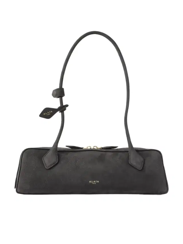Alaïa Le Teckel Medium Nubuck Shoulder Bag
