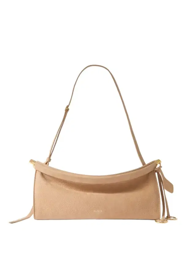 Alaïa Click Medium Nubuck Shoulder Bag