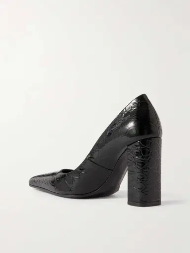 Alaïa 90 Croc-effect Leather Pumps | Thumbnail 3 Alaïa 90 Croc-effect Leather Pumps | Thumbnail 3