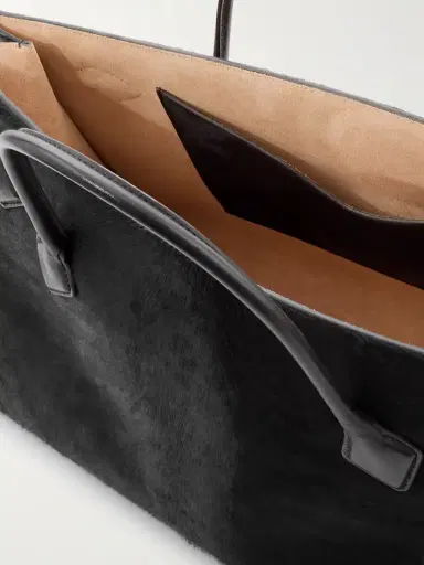 Alaïa Le Teckel Large Leather-trimmed Calf Hair Tote | Thumbnail 5 Alaïa Le Teckel Large Leather-trimmed Calf Hair Tote | Thumbnail 5