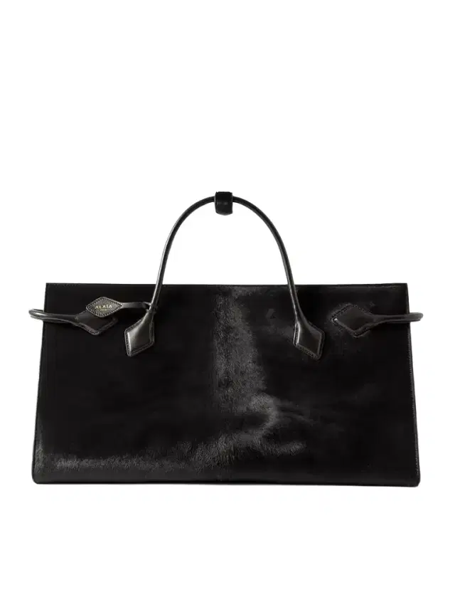Alaïa Le Teckel Large Leather-trimmed Calf Hair Tote