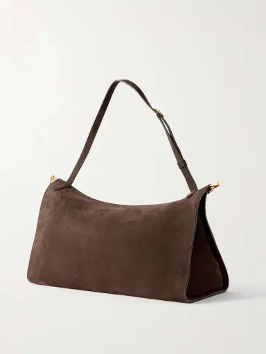 Alaïa Le Click Large Nubuck Shoulder Bag | Thumbnail 3 Alaïa Le Click Large Nubuck Shoulder Bag | Thumbnail 3