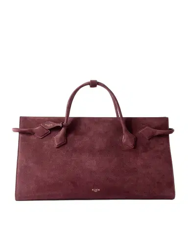 Alaïa East West Nubuck Tote | Thumbnail 1