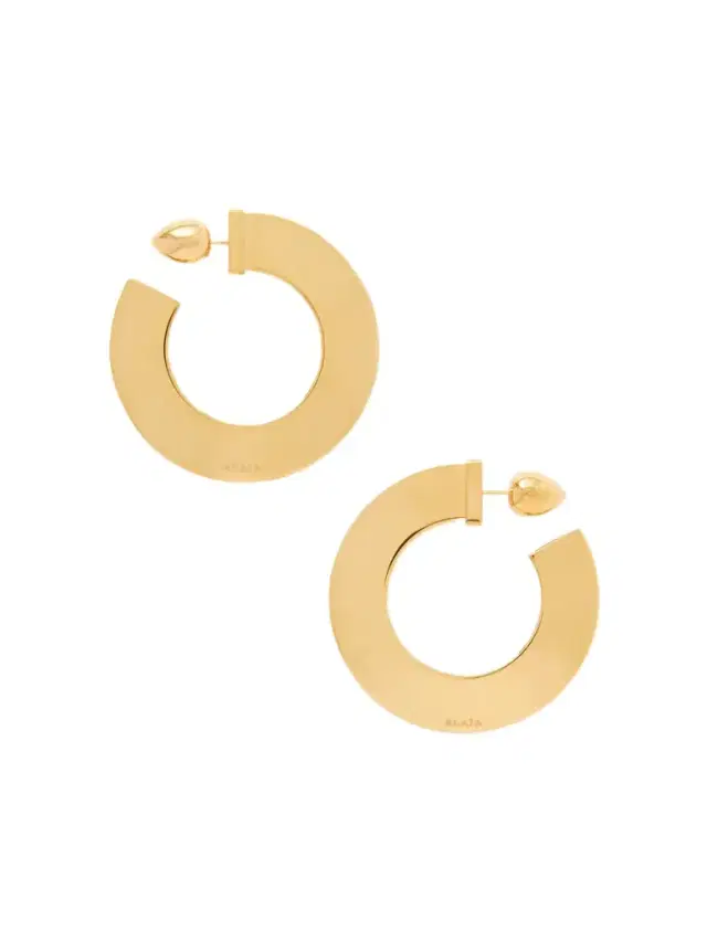 Alaïa tone Hoop Earrings