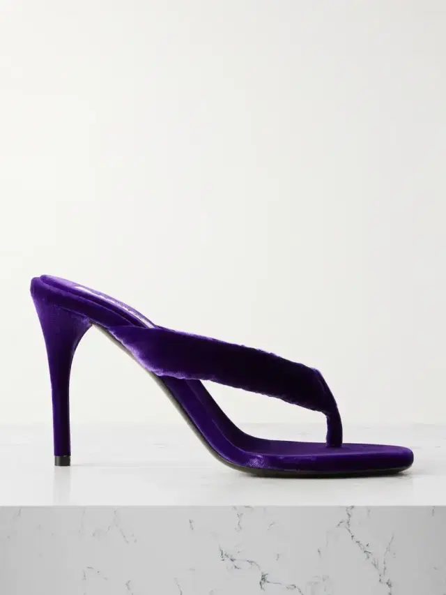 90 Velvet Mules
