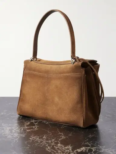 Balenciaga Rodeo Small Suede Tote | Thumbnail 3