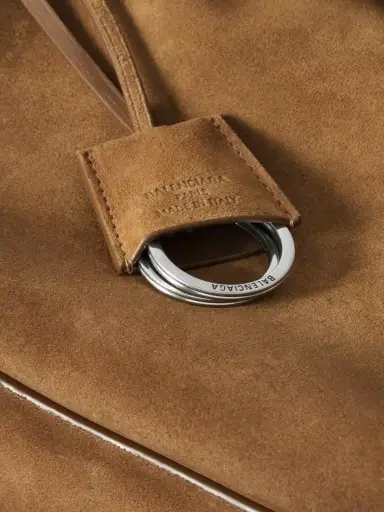 Balenciaga Rodeo Small Suede Tote | Thumbnail 4