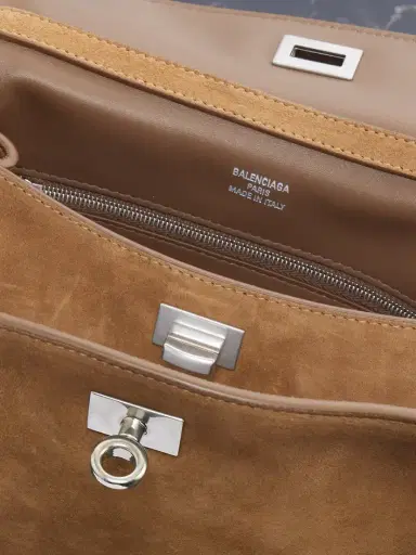 Balenciaga Rodeo Small Suede Tote | Thumbnail 5