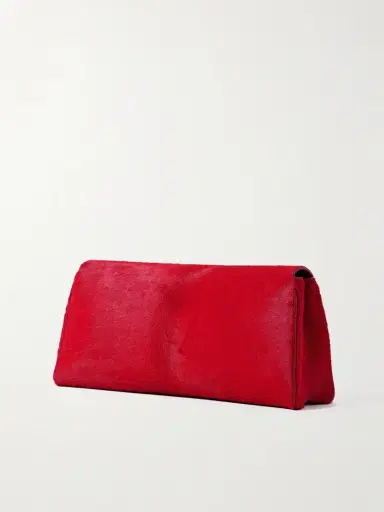 Khaite Audrey Calf Hair Clutch | Thumbnail 3
