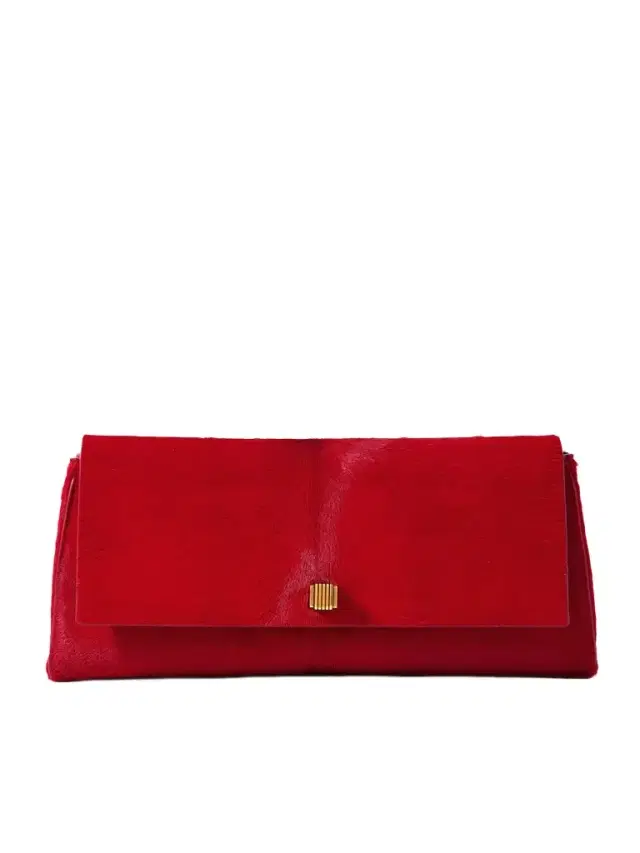Audrey Calf Hair Clutch