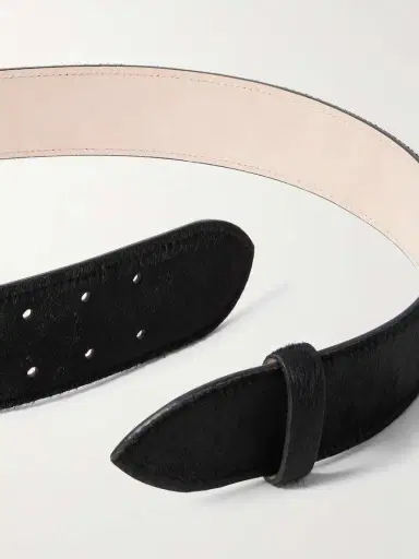 Khaite Theo Calf Hair Waist Belt | Thumbnail 3